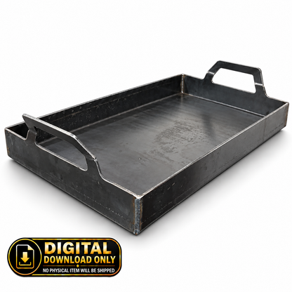 Large Grill Basket | DXF Files for CNC Cutting + Blueprints