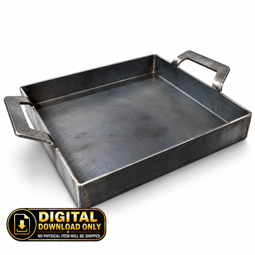 Compact Grill Basket | DXF Files for CNC Cutting + Blueprints