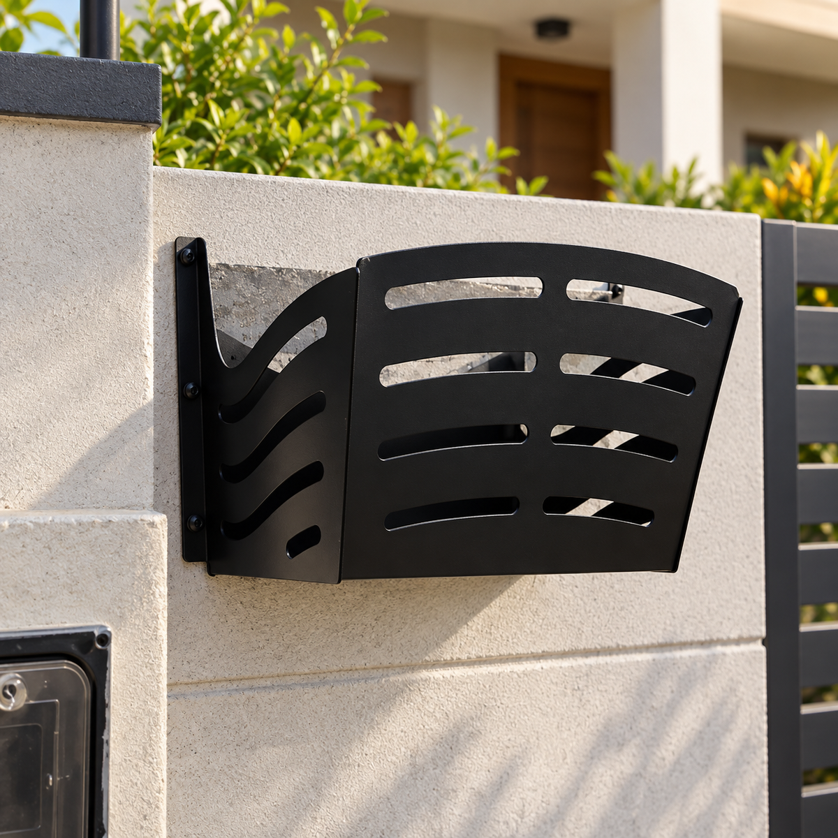 Wall-Mounted Trash Bin | DXF File for CNC Cutting