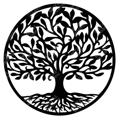 Tree of Life Wall Art | DXF File for CNC Cutting