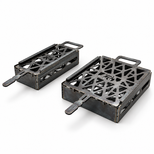 Small & Large Portable Grill Set | DXF Files + Fabrication Plans