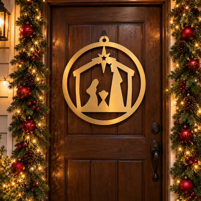 Nativity Scene | DXF File for CNC Cutting
